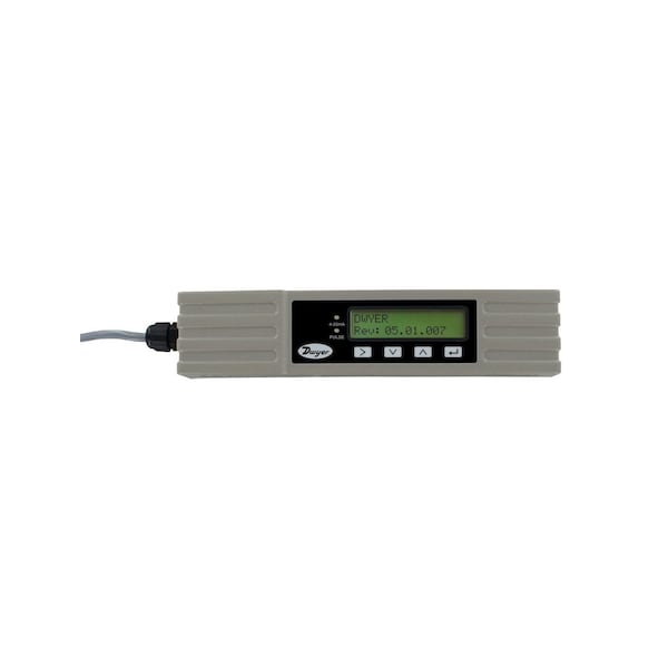 Compact ultrasonic flowmeter, pulse and 4-20 mA outputs, 5 to 7in 125 to 180 mm pipe